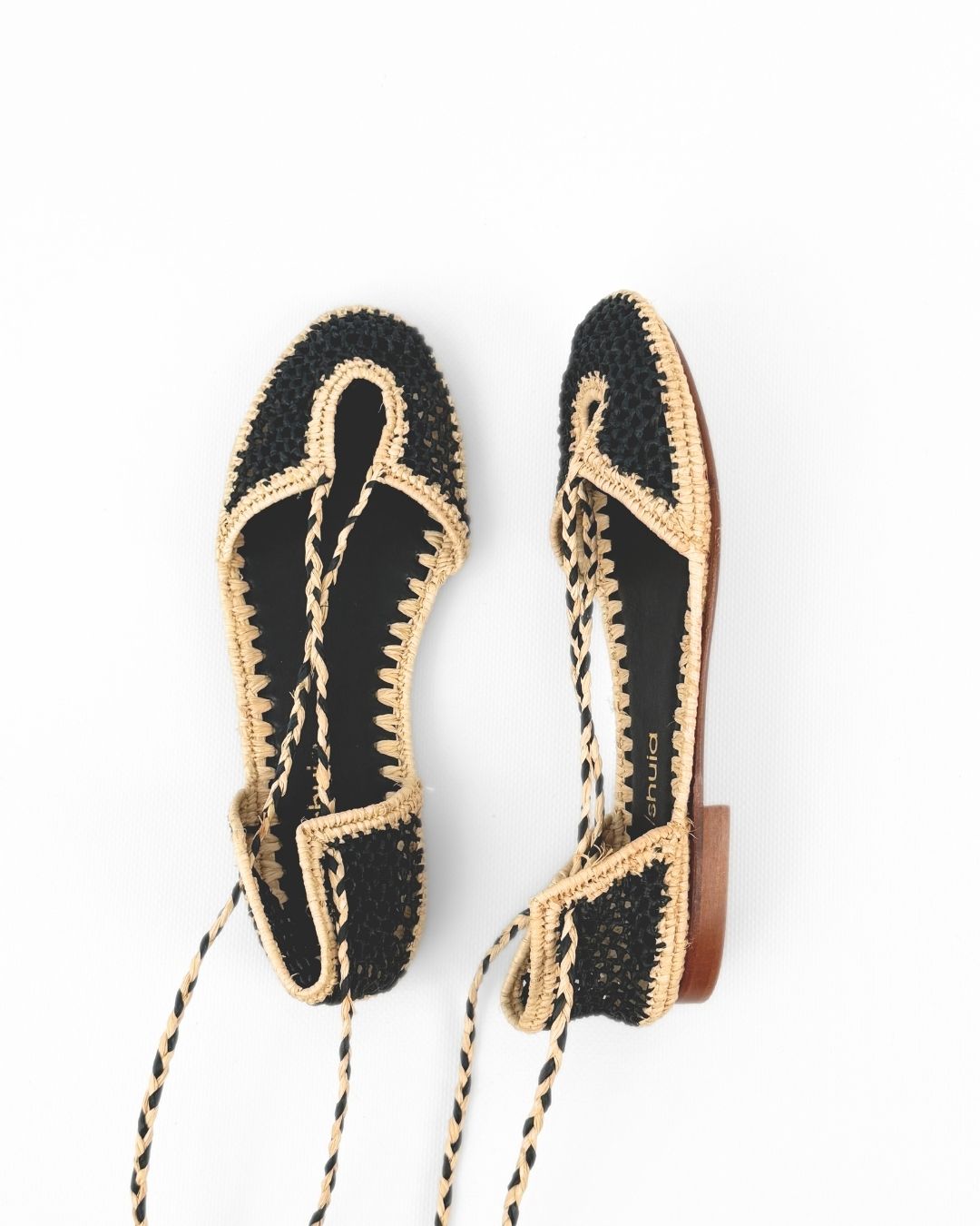 Mule Rabat Black+Natual