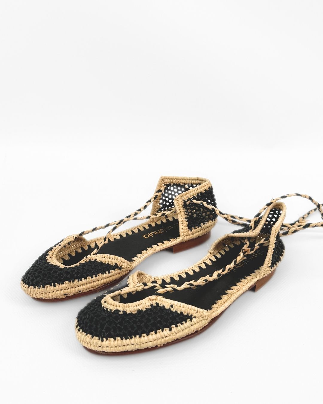 Mule Rabat Black+Natual