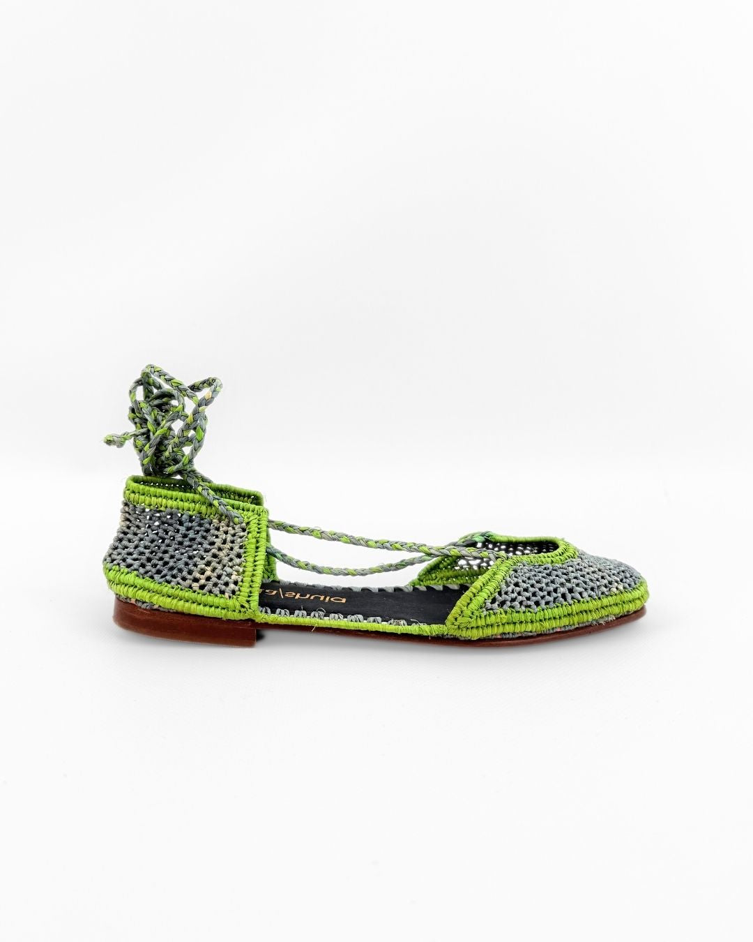 Mule Rabat Gris+Pistacho