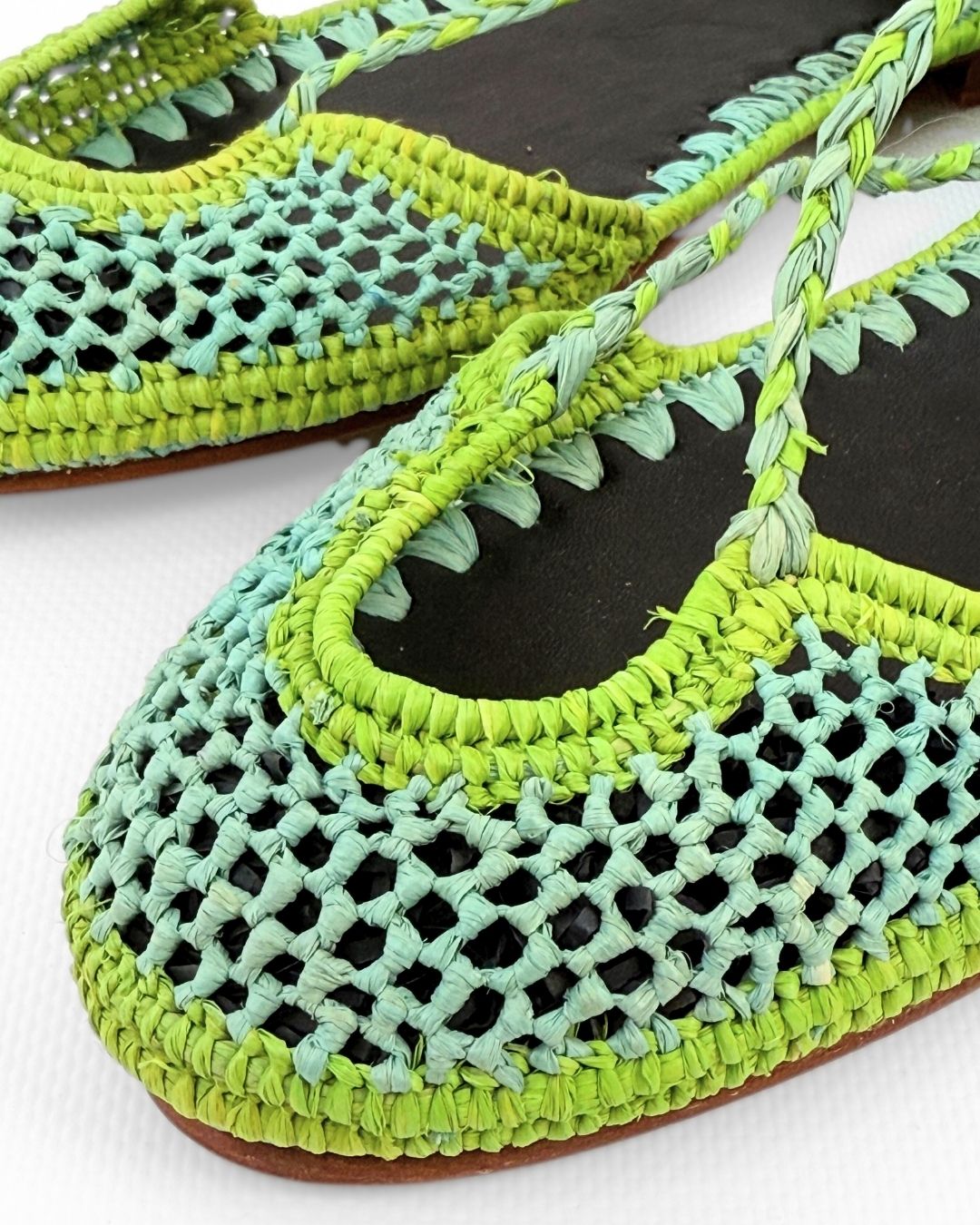 Mule Rabat Mint+Lime