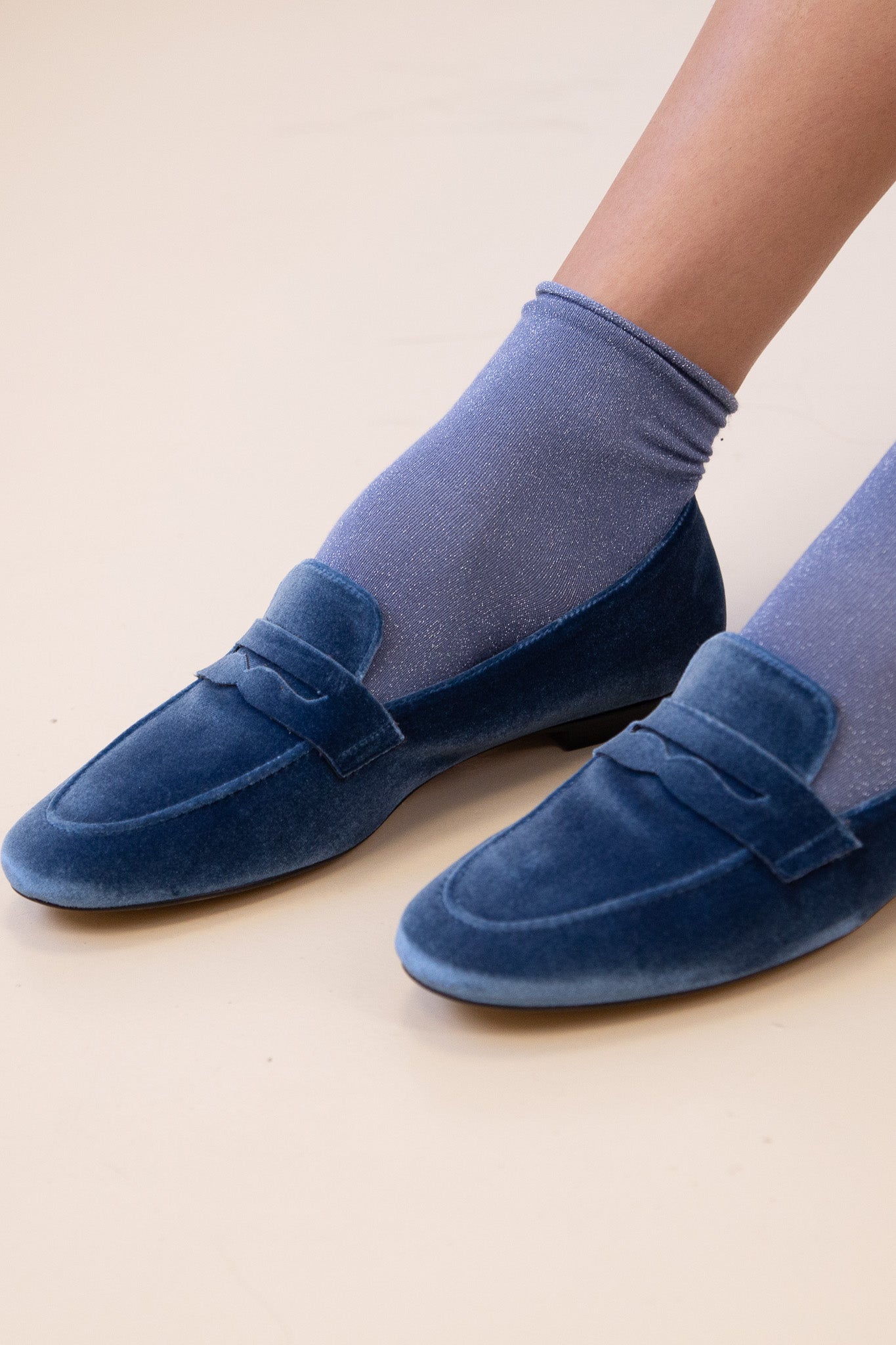 Mocasin Natalia Cobalto