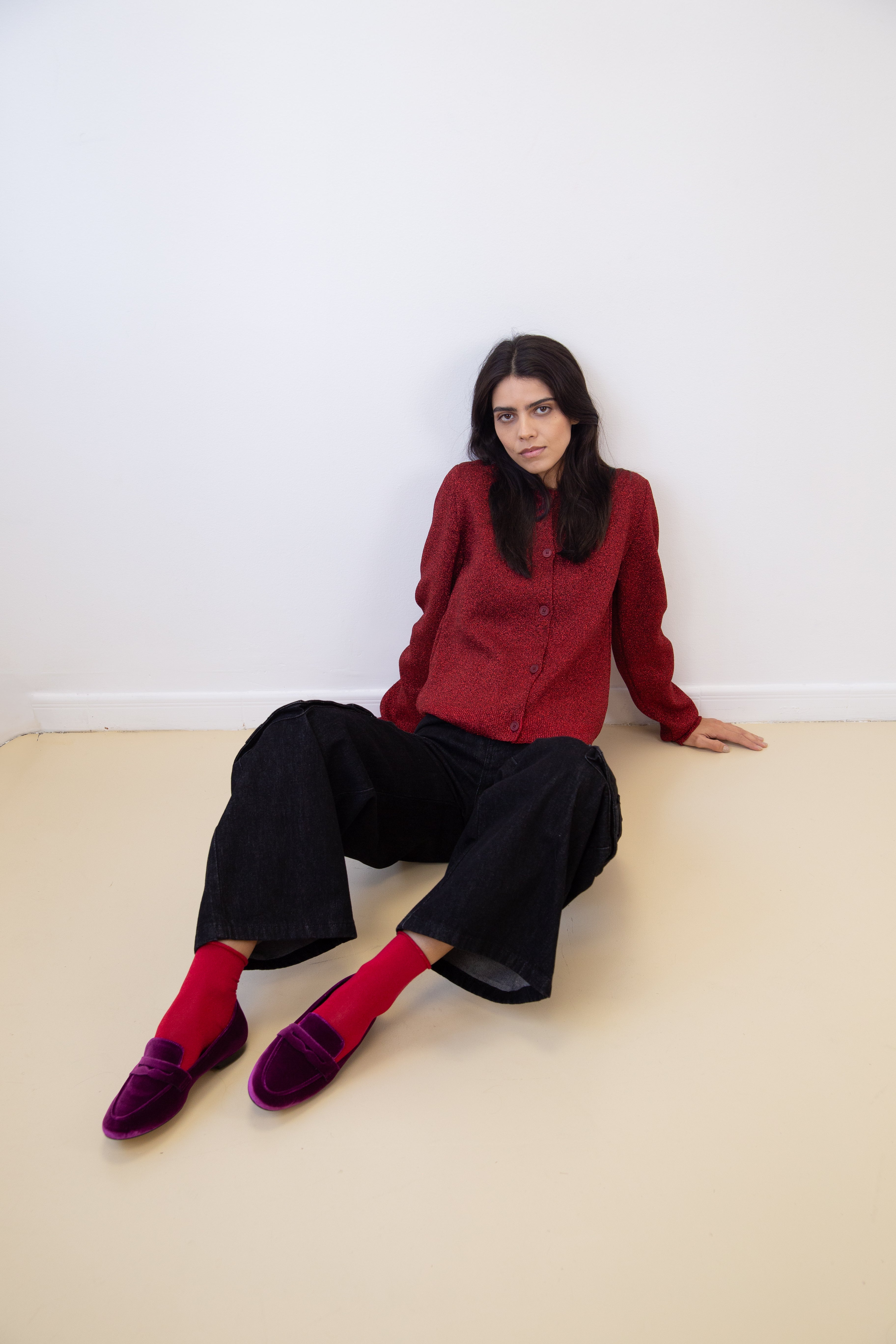 Mocasin Natalia Púrpura