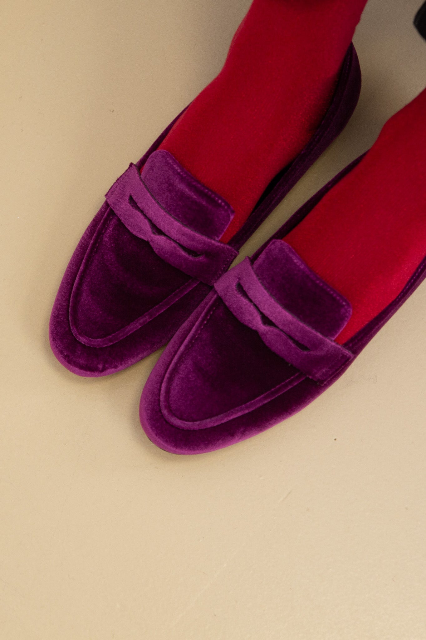 Mocasin Natalia Púrpura