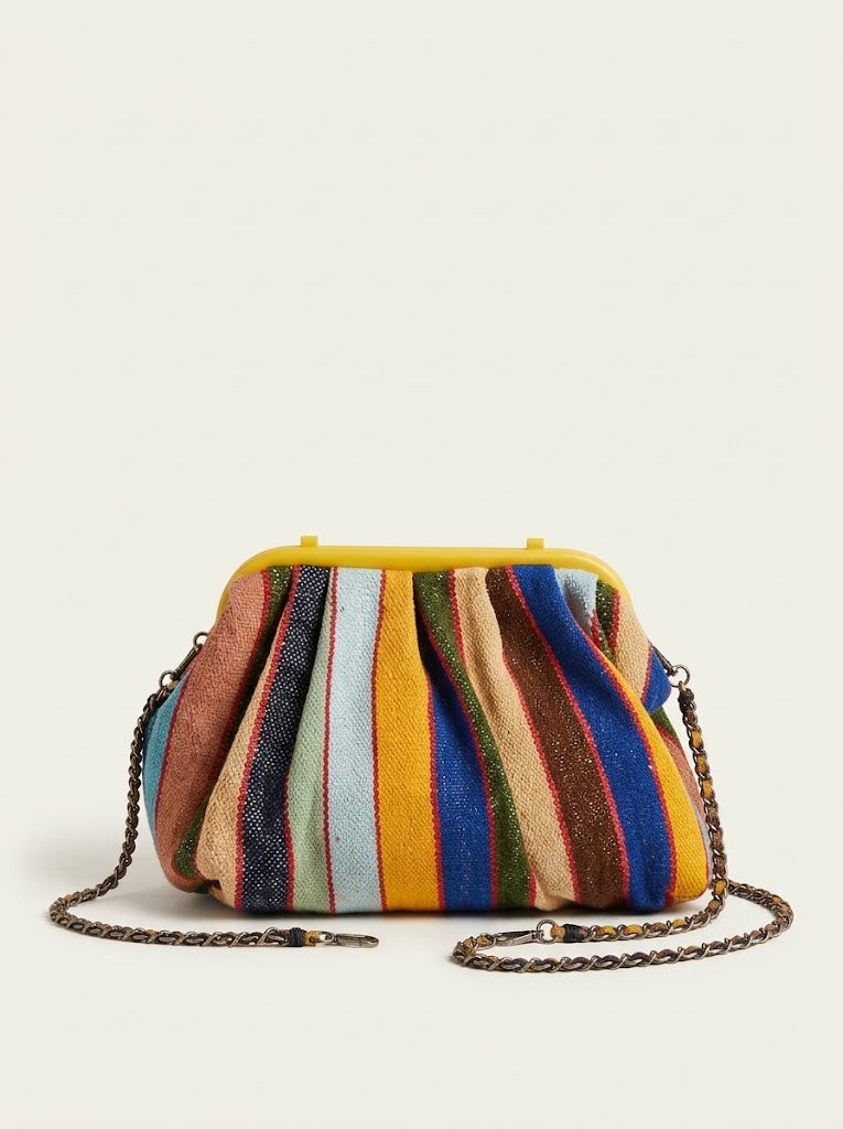 Bolso Nora Stripes Amarillo